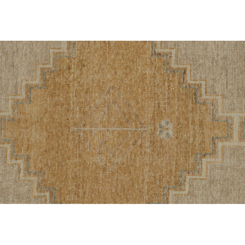 Distressed Homage Hand Knotted Wool Animal Print Area Rug, Rectangle 10' x 14'