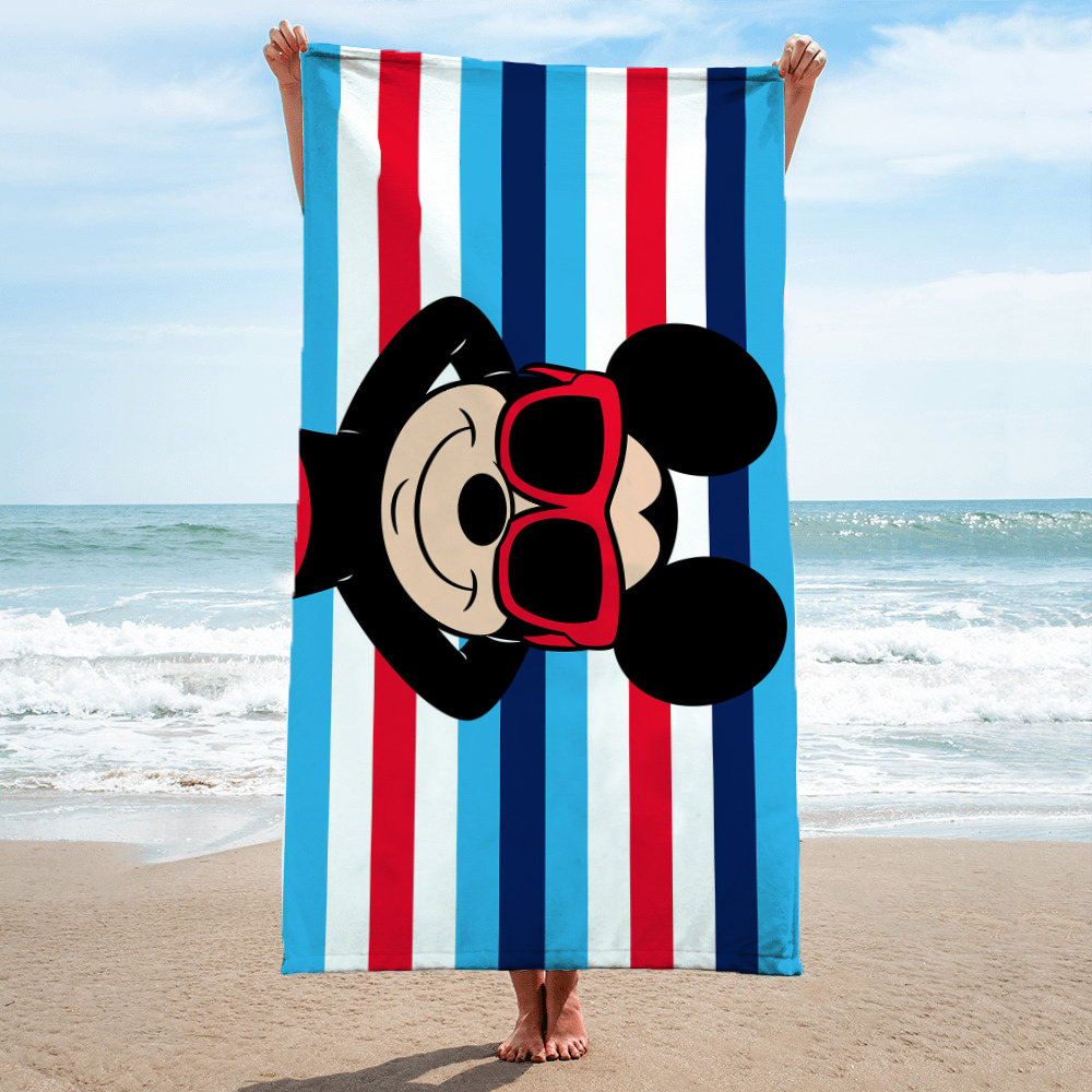 Disney Micky Mouse Hier beginnt der Sommer Strandtuch