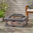 29”  SQUARE WOOD BURNING FIRE PIT