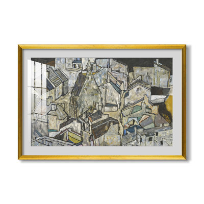 Mödling II, 1918 - Egon Schiele - Estampe encadrée sur mesure