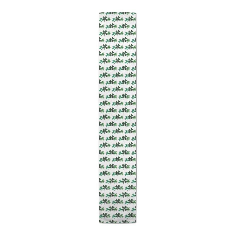 Dammann Floral St. Patrick's Day Table Runner, 90" x 16"