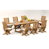 Warwick Outdoor - Piece Teak Dining Set