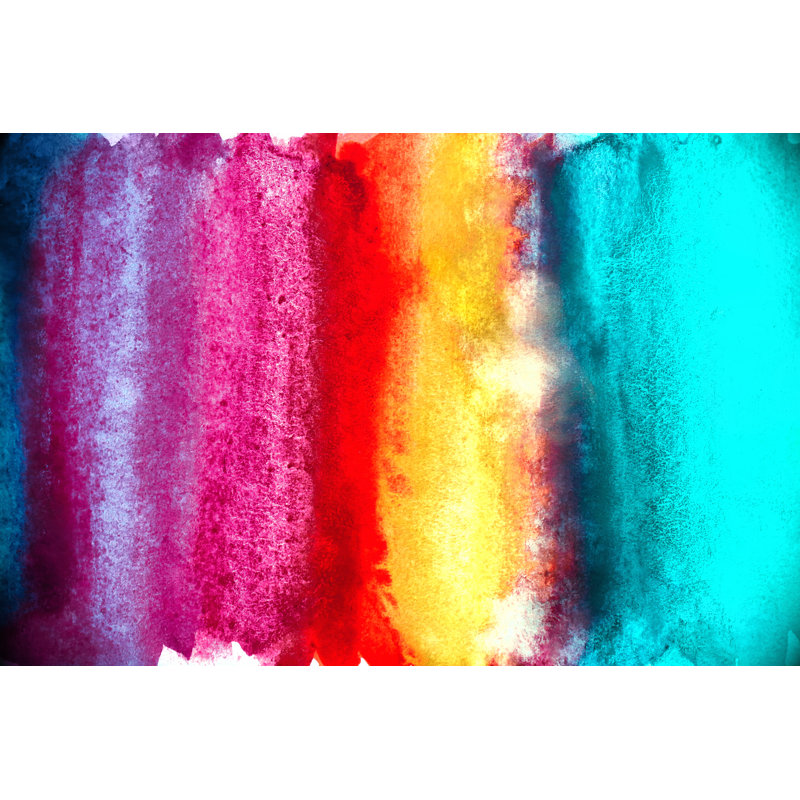 Watercolour Abstract Background by Lutavia - Wrapped Canvas Print, 30cm H x 46cm W x 3.8cm D
