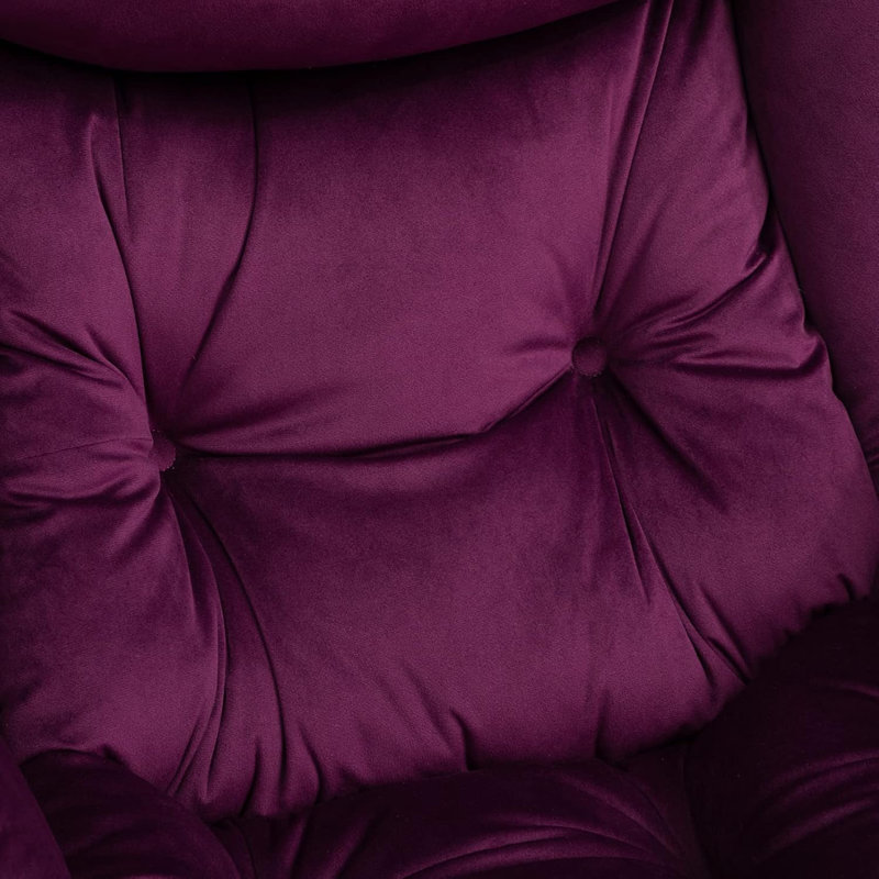 Armchair Accent Chair Lazy Chair, Purple