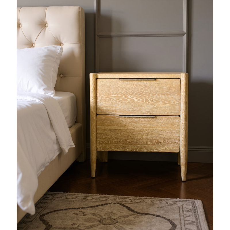 Table de chevet 2 tiroirs Auranter
