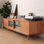 Meuble de rangement moderne et minimaliste pour meuble télé