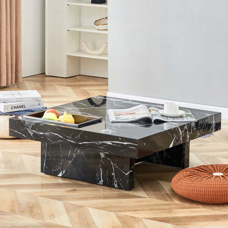 Coffee Table for Living Room, Black