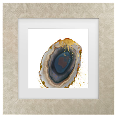 «Gold Crown Agate» par Natures Little Gems - peinture sur toile tendue