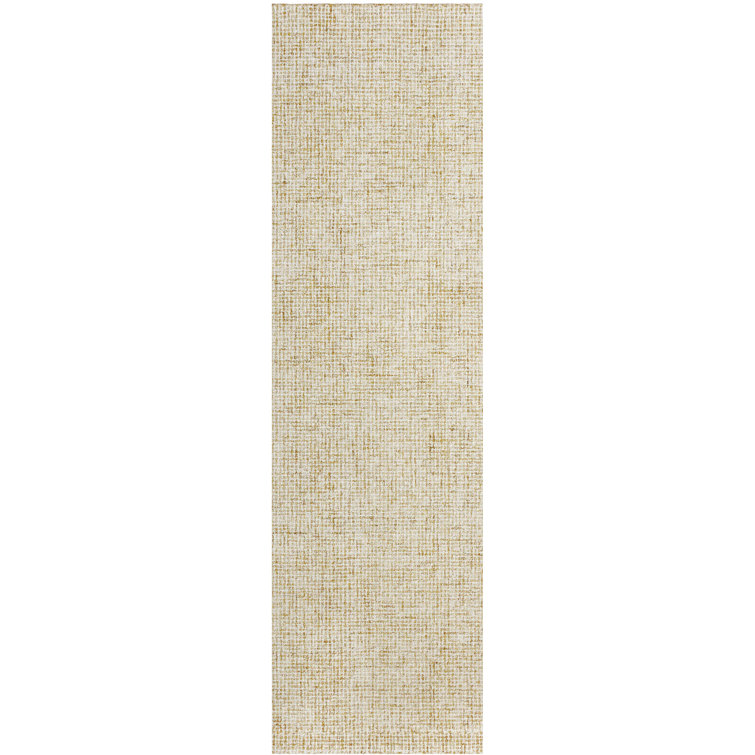 Harrison Handmade Tufted Wool Wheat Area Rug