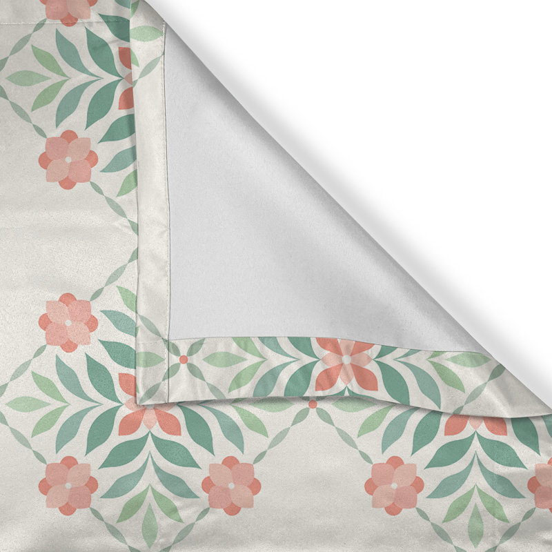 Semi Sheer Curtain Pair