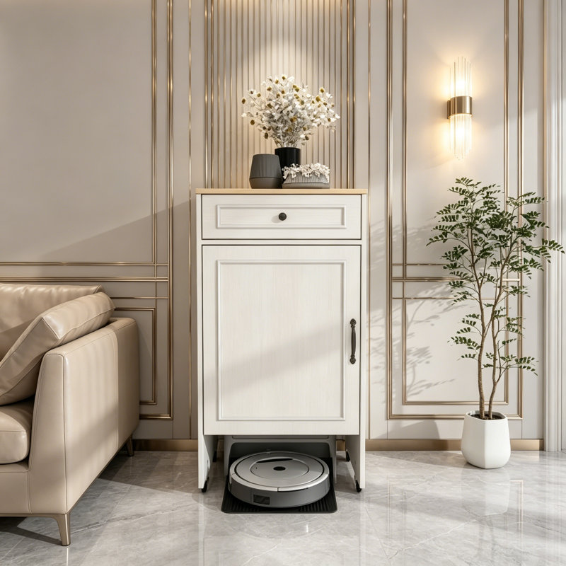 Robot Vacuum Stand Cabinet
