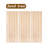 Retro Burlywood Solid Wood Sideboard