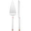 Rosy Glow 2 - Piece Cake Serving Set