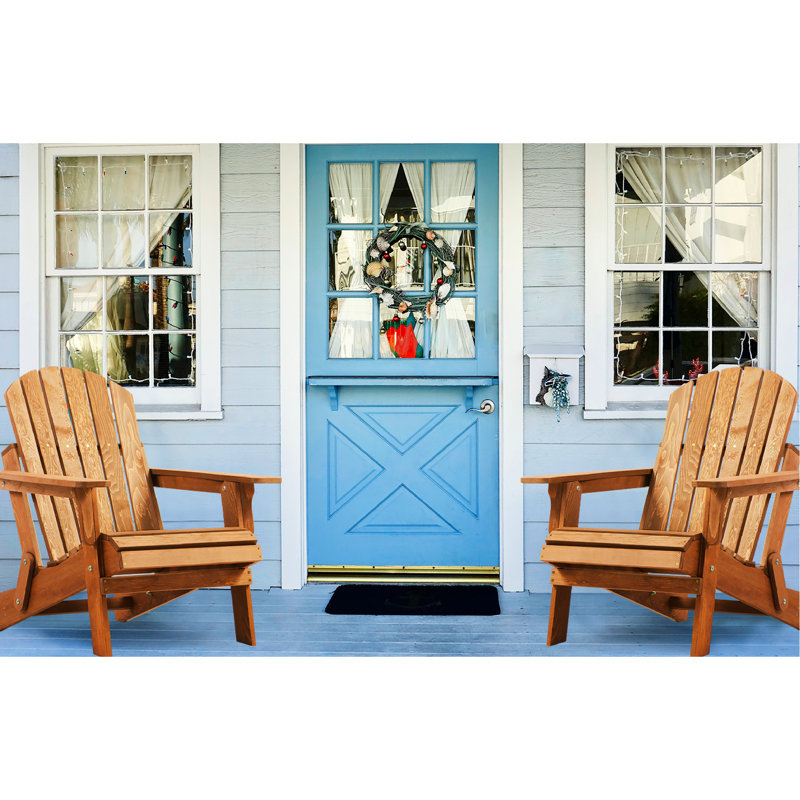 Fauteuil surdimensionné en bois massif - Style idéal pour profiter de votre terrasse, jardin, cour ou terrasse de piscine. Fauteuil pliant en bois pour des moments de détente dans votre jardin ou terrasse.
