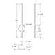 Raelynn Linear Outdoor Aluminum LED Wall Light