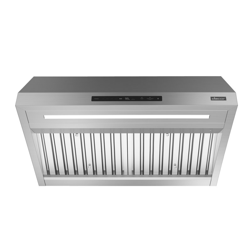 36" Pro-Canopy Hood, 1,200 CFM (780 CFM Capable), Silver Stainless