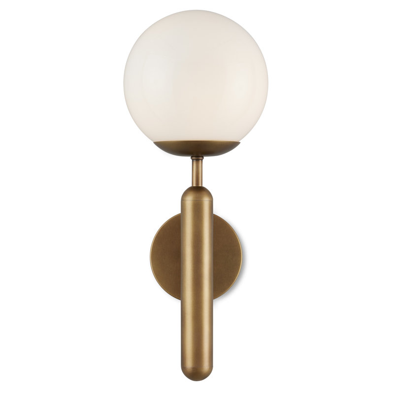 Barbican 1 - Light Wallchiere, Antique Brass