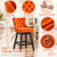  Tabouret de bar pivotant à 360 ° de hauteur 30,7 po Velvet-773416292-773416295-773416301