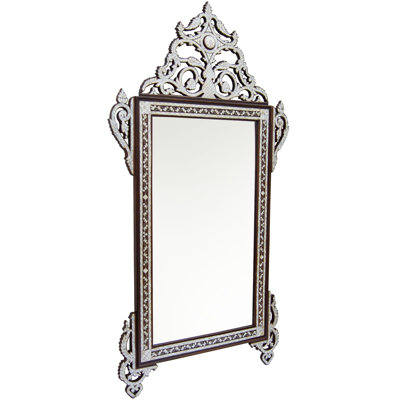 Moorish Coquillage Flat Wall Mirror
