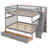 Bunk Bed Featuring Two Under-Bed Drawers-1622379551