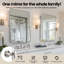 Miroir de salle de bain mural moderne inclinable | Cadre pivotant en acier inoxydable-1496343119-1498669462