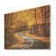 Golden Road Into The Autumn Forest II - route sur bois-1445206832