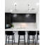 Luminaire suspendu géométrique 4 lumières Alexian-947386373