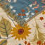 Serviette de plage réversible à motif floral de style campagne | 100% coton, doux de luxe, séchage rapide, absorbant, résistant à la décoloration, respectueux de l'environnement, serviette pour piscine et spa