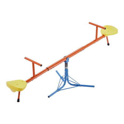 Kids Seesaw 100 lbs Capacity 360 Degrees Rotating Teeter Totter Aged 3+