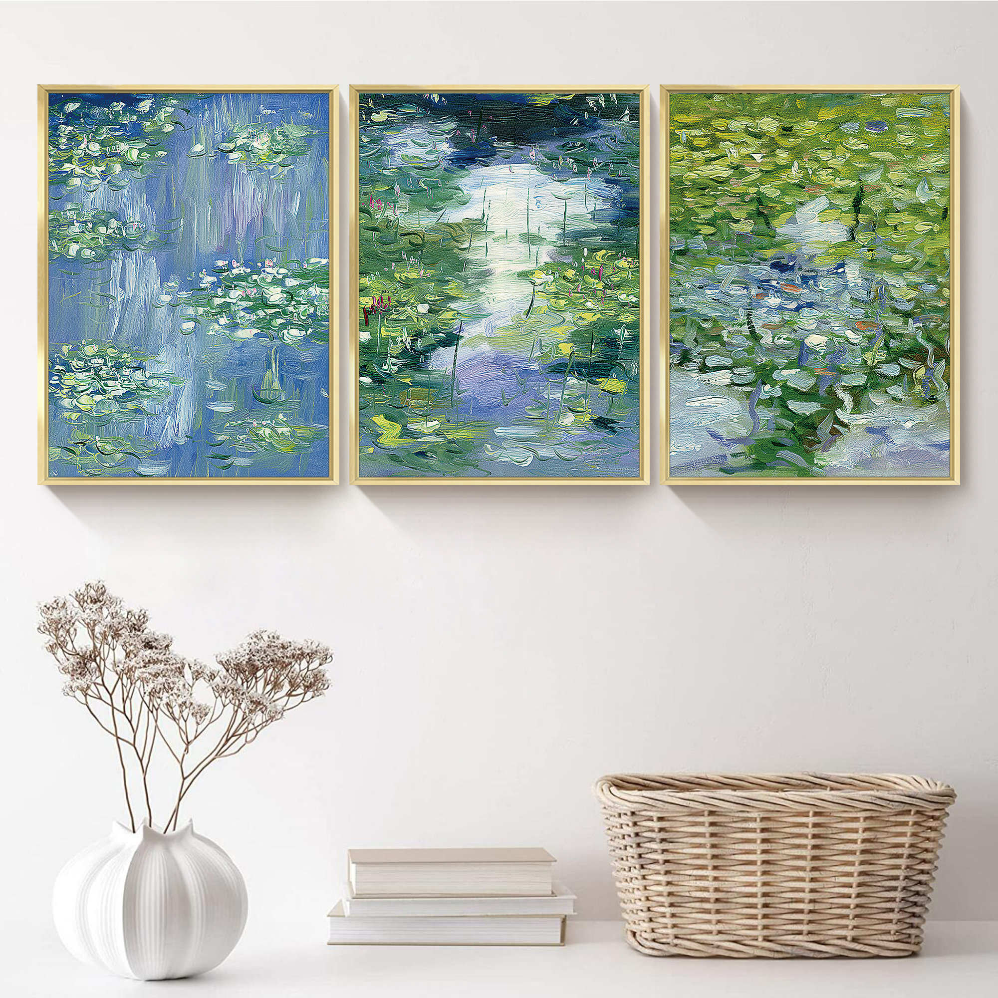 Red Barrel Studio® Vicent Van Gogh - 3 Piece Picture Frame Print Set on ...
