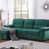 Velours vert