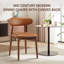 Chaises d'appoint rembourrées en bois massif Maylon-2038180690
