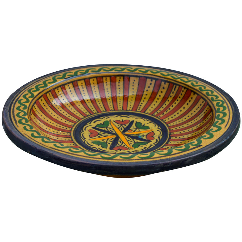 Handmade Ceramic Decorative Plate