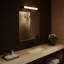 Éclairage de salle de bain linéaire intégré noir à DEL 5CCT phase 6,2 Phase Phase Collection-127379917-130105090