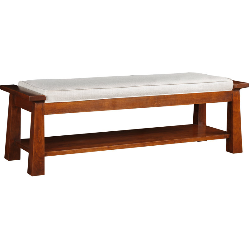 Park Slope Upholstered Storage Bench, Madison