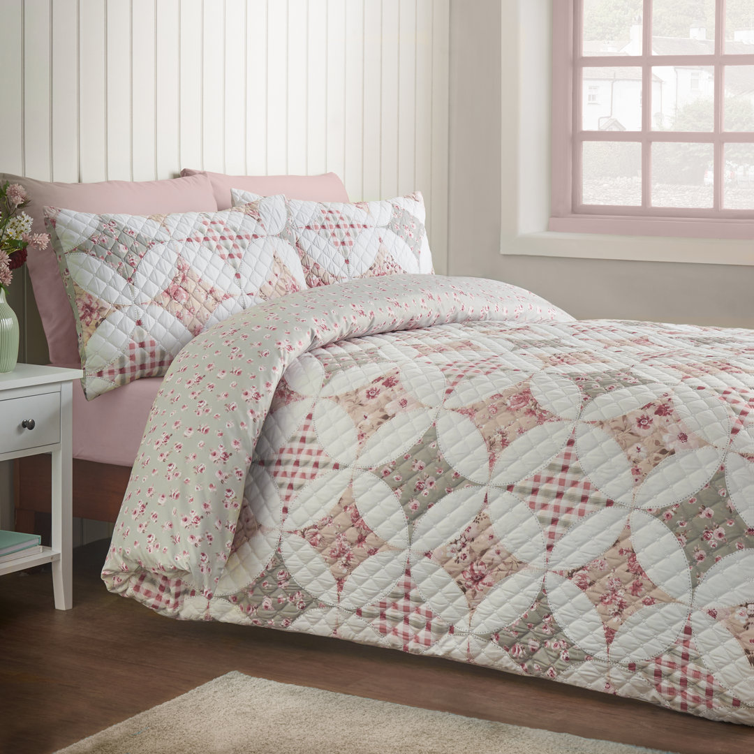 Pinsonic Patchwork Reversible Duvet Cover Set