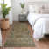 Machine Washable Indoor/Outdoor Xhevrie Brown Rug