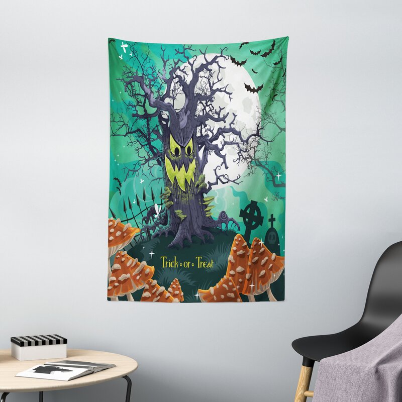 Polyester Halloween Tapestry - Halloween Wall Decor