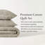 Ensembles de literie pour très grand lit de qualité supérieure, courtepointe jacquard en coton pour maison moderne