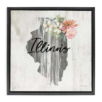 "Shabby Elegance Illinois", art mural encadré par Cindy Jacobs