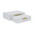 Rebeka 2 Piece Faux Leather Decorative Box Set-1678943886