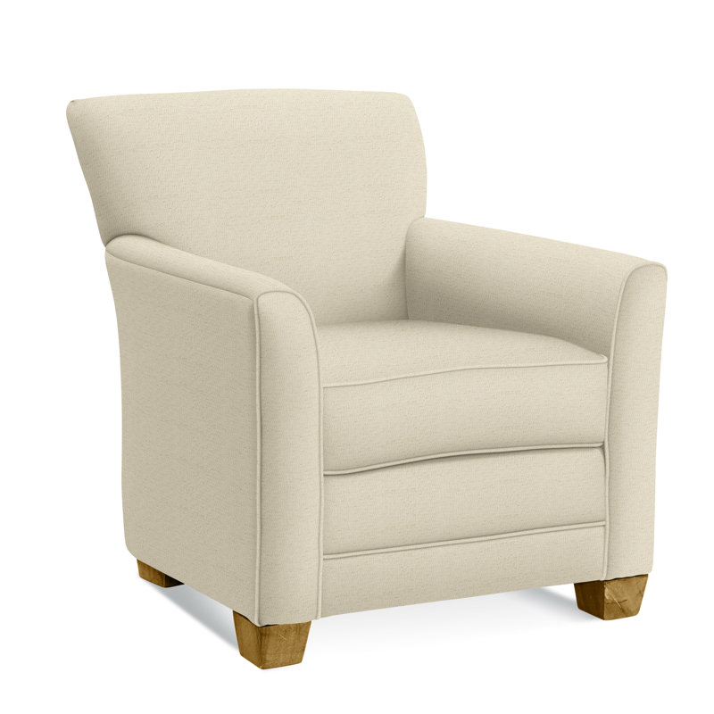 Fauteuil Buckley, Finition naturelle, Ivoire Crypton Performance; 0886-91