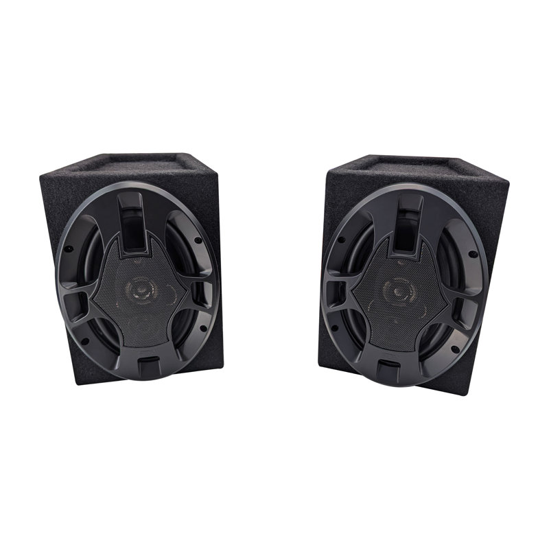 SDX Audio - Système de haut-parleurs de voiture 4 voies 6,5 "- noir