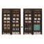 Rangement à chaussures à double rangée avec housse anti-poussière, armoire de rangement à 7 niveaux pour placard, vestibule, dortoir, appartement et garage-378000999