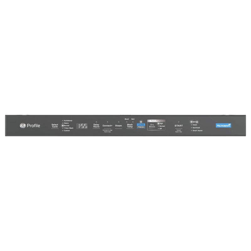 GE Profile Energy Star Smart Ultrafresh System Dishwasher, Gray