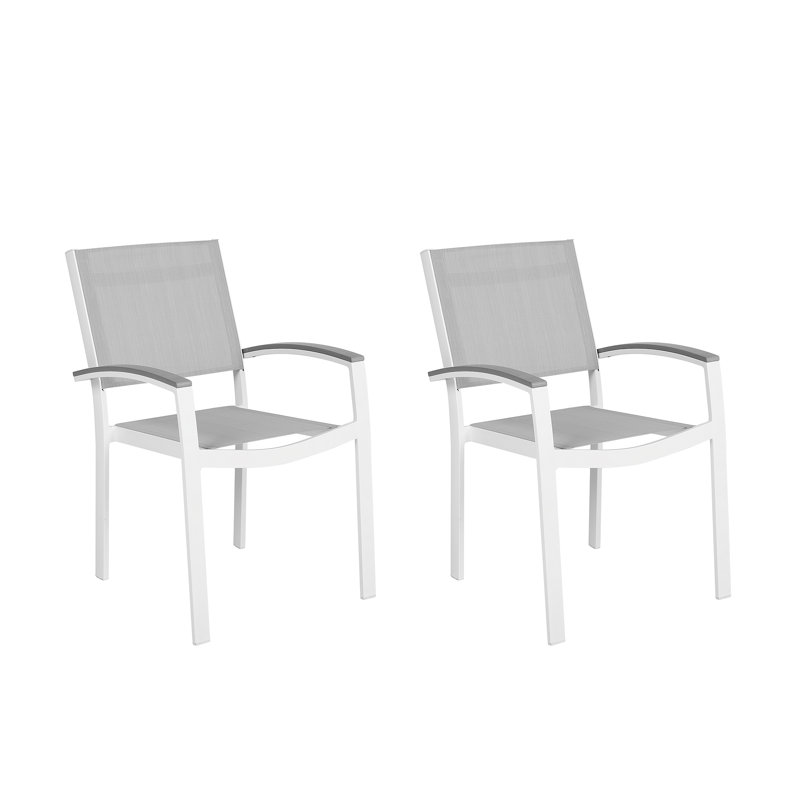 Stanfield Stacking Patio Dining Armchair with Cushion