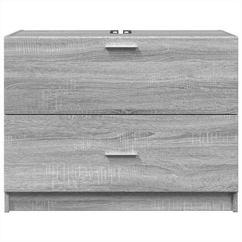 Brynly Under Sink Cabinet, Grey/Sonoma
