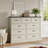 Hava 55.1"w Farmhouse 9 Drawer Dresser, Wood Chest Of Drawers With Anti-tip Design For Bedroom-1807318431