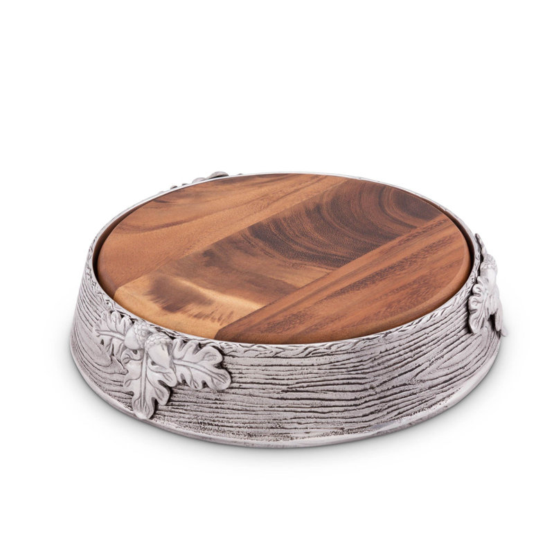 Arthur Court Designs Forest Aluminum Cheese Board