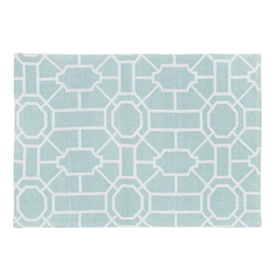 Geometric 100% Cotton Tablecloth